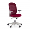 Chaise pour Ordinateur Saura, Dossier inclinable, en Maille