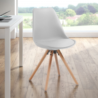 Chaise scandinave Norway, design, pieds en bois