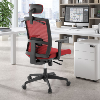 Chaise de bureau ergonomique Akira avec appuie-tête