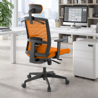 Chaise de bureau ergonomique Akira avec appuie-tête