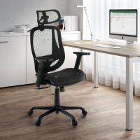 Chaise Ergonomique Locktech, avec Soutien Lombaire et Appui-tête