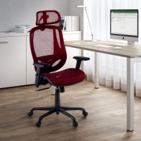 Chaise Ergonomique Locktech, avec Soutien Lombaire et Appui-tête