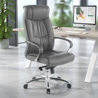 Fauteuil de Direction Atlanta, cuir véritable