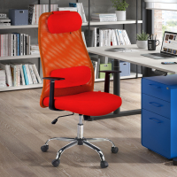 Chaise pour Ordinateur Sigma, avec appui-tête et coussin lombaire