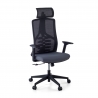 Chaise Ergonomique Quick, dossier bionique, accoudoirs réglables,