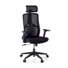 Chaise Ergonomique Quick, dossier bionique, accoudoirs réglables,