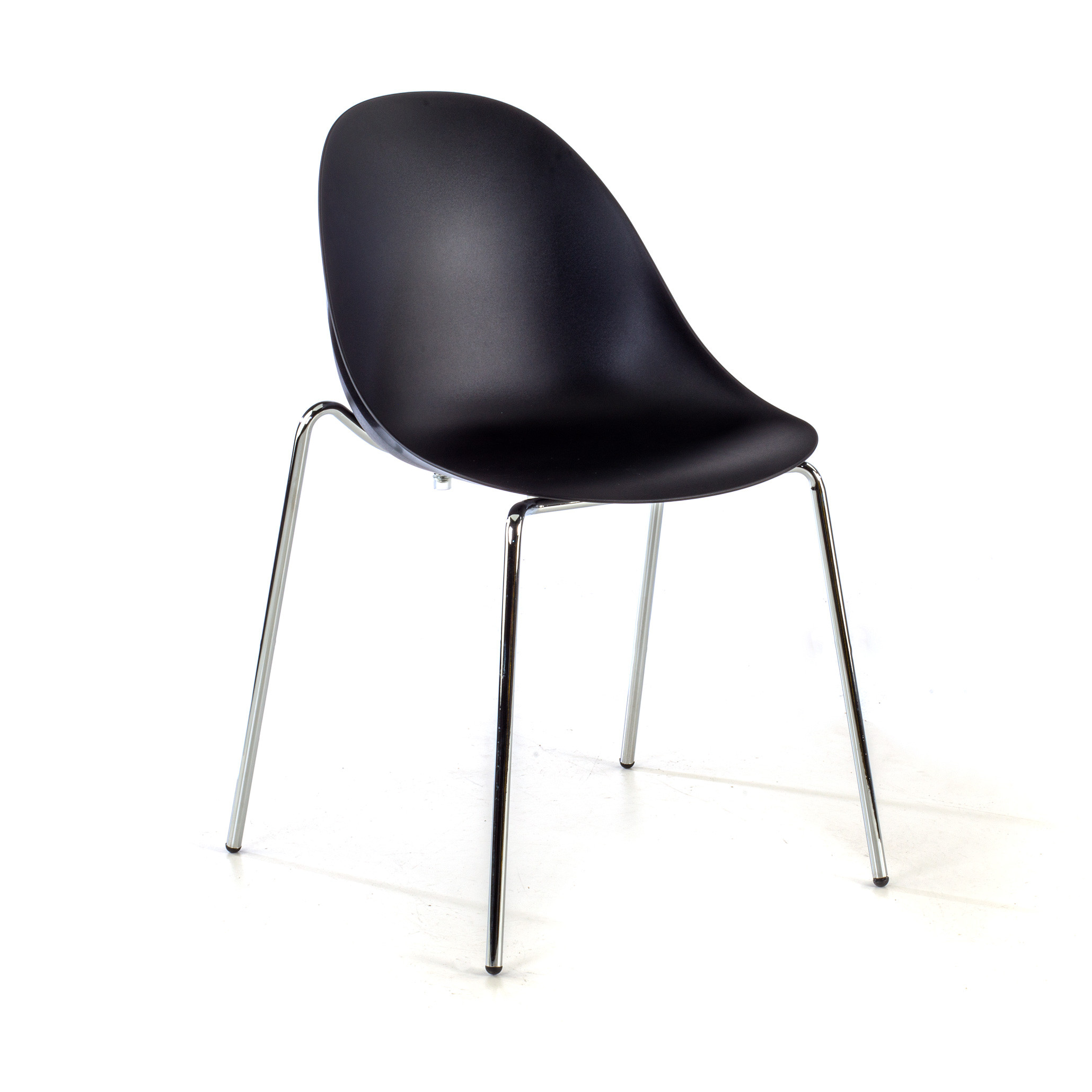 Chaise Visiteur Croft, empilable, structure en métal