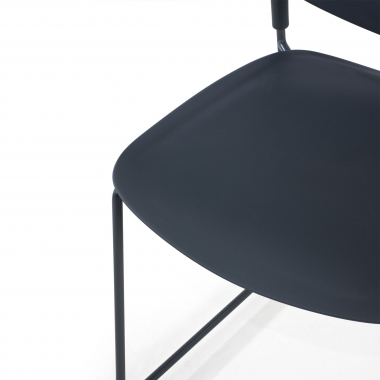 chaise de conference gris sans bras plastique sans accoudoirs 5