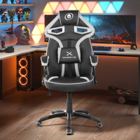 Chaise Gaming Warrior, soutien lombaire, rembourré