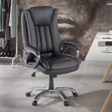 Fauteuil de Bureau Darwin, rembourrage épais, très confortable