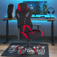 Chaise Gaming Fenix en maille respirante, avec accoudoirs 1D