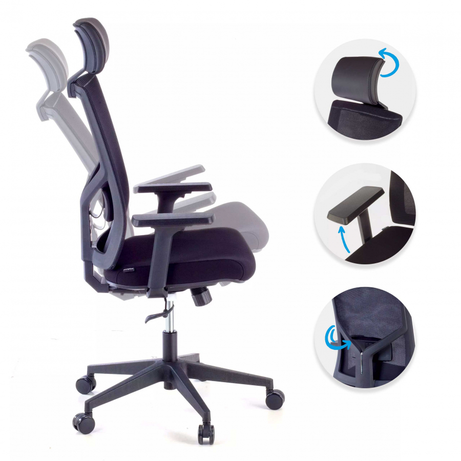 chaise de bureau ergonomique Verdi