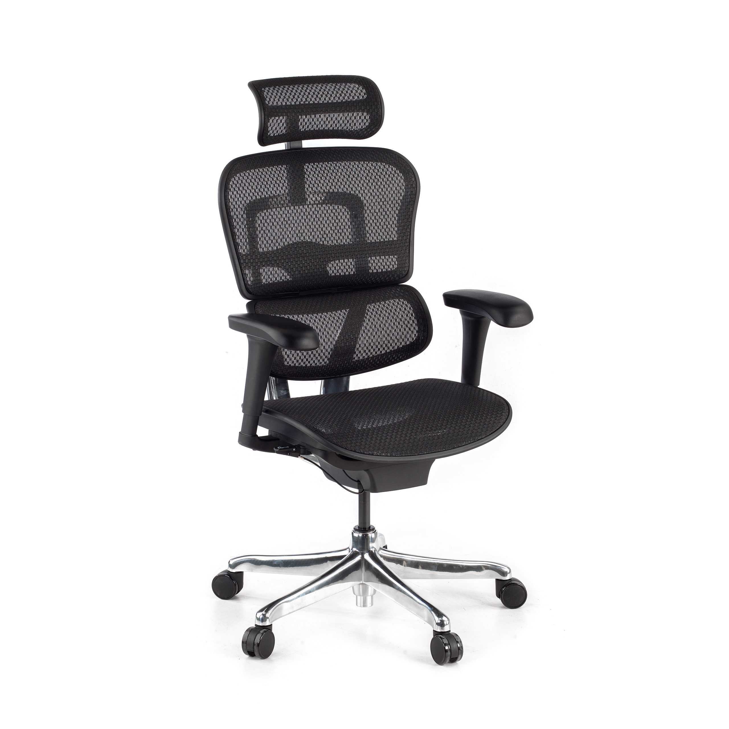 Chaise de direction ergonomique Ergohuman Edition I, Structure noire