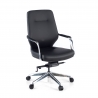 Fauteuil de Direction Rabat, dossier bas, similicuir