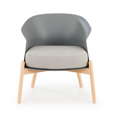chaise salle d attente gris pattes en metal tissu sans accoudoirs 3