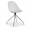 Chaise Visiteur Croft, empilable, structure en métal