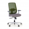 Chaise de bureau professionnelle Kaito white, homologuée