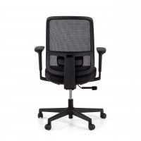 Chaise de bureau professionnelle Kaito black, utilisation 8 heures