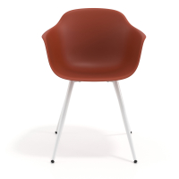 Chaise de Conférence Alice, 4 pieds, design enveloppant