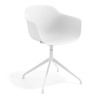 Chaise de Conférence Alice, 4 pieds, design enveloppant