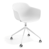 Chaise de Conférence Alice, 4 pieds, design enveloppant
