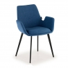Chaise Scandinave Glamm, Pieds en Bois, Certifiée