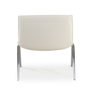 chaise salle d attente blanc paisley simil cuir sans accoudoirs 6