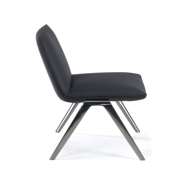 chaise salle d attente gris paisley simil cuir sans accoudoirs 4