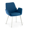 Chaise Scandinave Glamm, Pieds en Bois, Certifiée