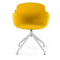 Chaise de Reunion Laure, Pivotante 360º, Confortable et Résistante