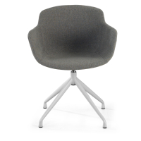 Chaise de Reunion Laure, Pivotante 360º, Confortable et Résistante