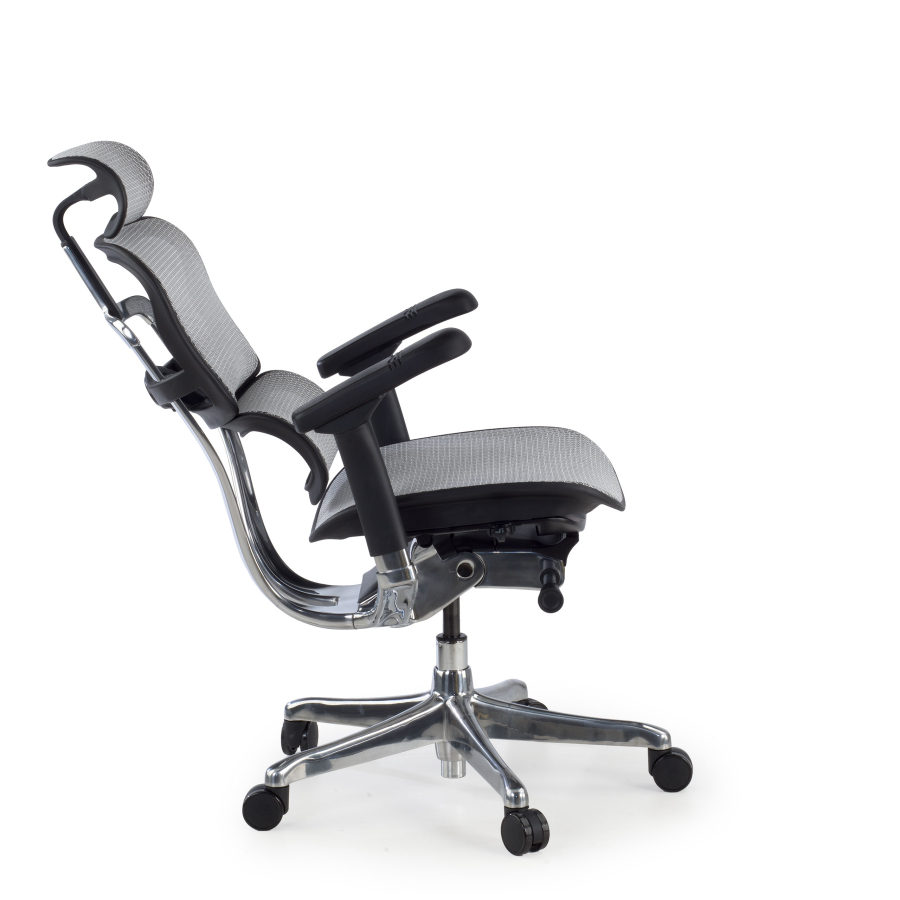Chaise de direction ergonomique Ergohuman Elite, Structure noir