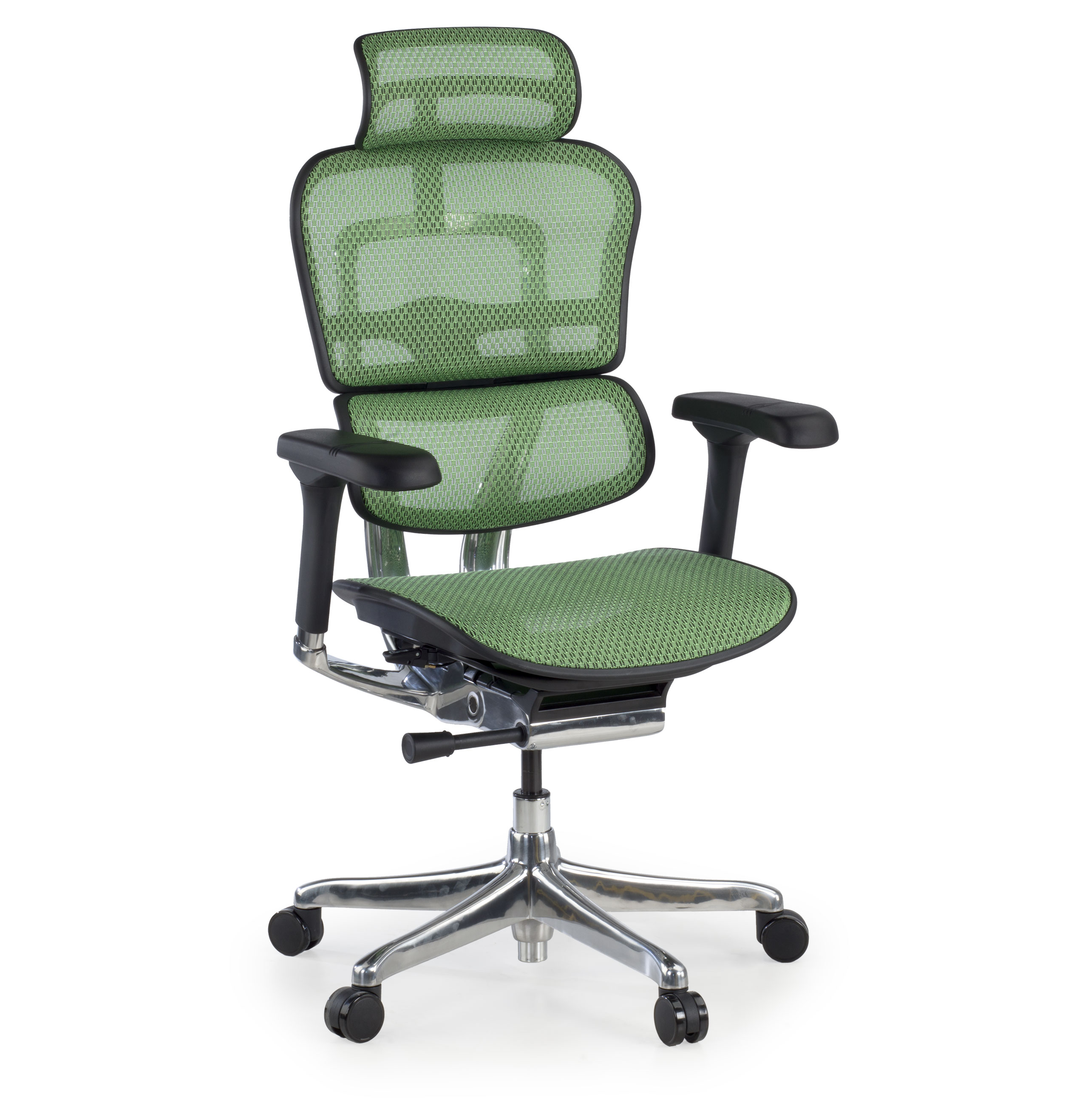 Chaise de direction ergonomique Ergohuman Elite, Structure noire