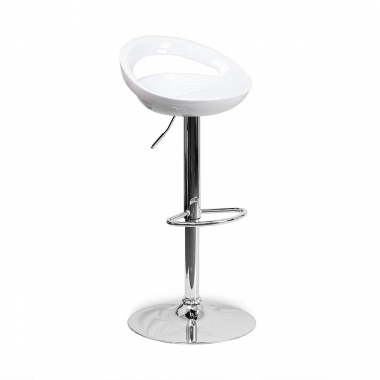 tabouret de bar blanc danko plastique sans accoudoirs 1