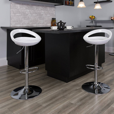 tabouret de bar blanc danko plastique sans accoudoirs 6