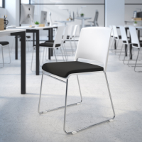Chaise de Conférence rembourrée Hest