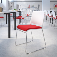 Chaise de Conférence rembourrée Hest