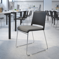 Chaise de Conférence rembourrée Hest