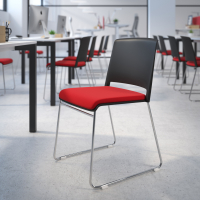 Chaise de Conférence rembourrée Hest