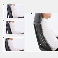 Chaise de Bureau Ergonomique Team white, Excellente Qualité 210275 - (Outlet)
