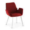 Chaise Scandinave Glamm, Pieds en Bois, Certifiée