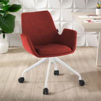 Chaise Pivotante Glamm, à roulettes, Résistante