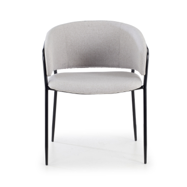 chaise de conference gris margot tissu accoudoirs fixes 3