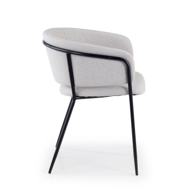 chaise de conference gris margot tissu accoudoirs fixes 4