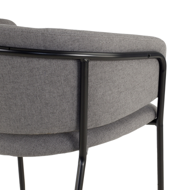 chaise de conference anthracite margot tissu accoudoirs fixes 8
