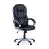Fauteuil de bureau Kiel, accoudoirs rembourrés, simili-cuir