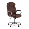 Fauteuil pour Ordinateur Lausana en tissu, rembourrage épais