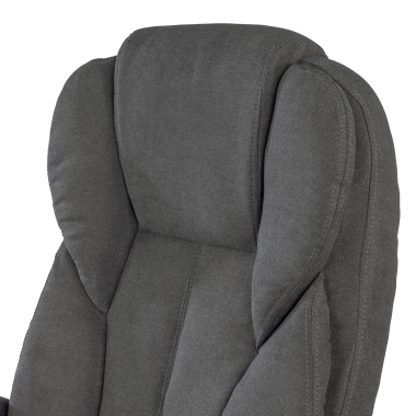 fauteuil de bureau gris tapisse tissu accoudoirs rembourres 8