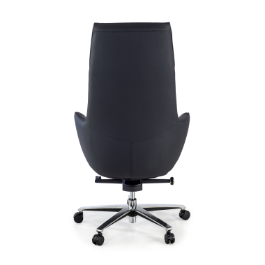 fauteuil de direction noir mozart cuir authentique accoudoirs rembourres 9