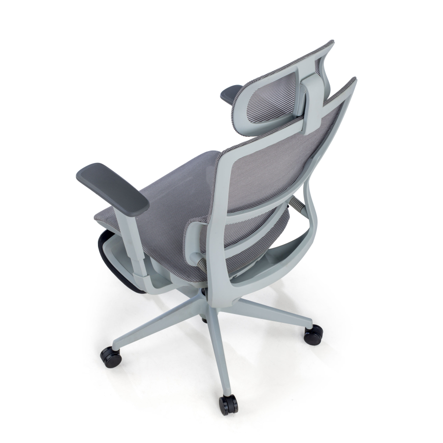 Chaise de Bureau Ergonomique avec repose-pieds Balance Pro, Bras 3D